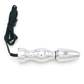 Bipolar Metal Electric Shock Butt Plug - T